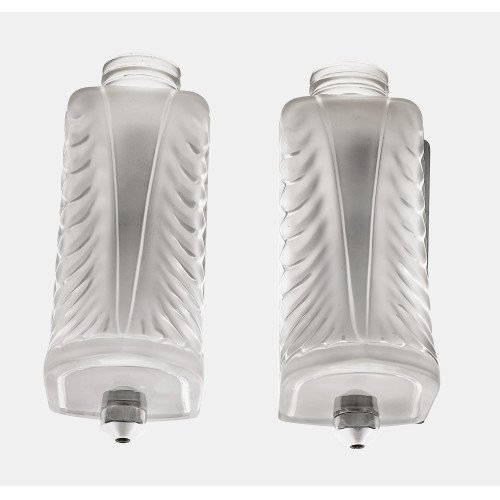 LALIQUE : Paar Appliquen, Paris, 1990er Jahre (DOBIASCHOFSKY AUKTIONEN AG)