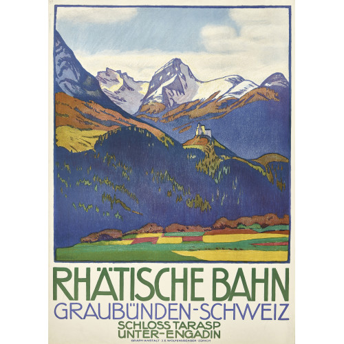 EMIL CARDINAUX : 'Rh�tische Bahn Graub�nden Schweiz' (DOBIASCHOFSKY AUKTIONEN AG)