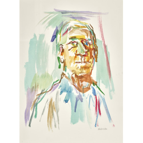 OSKAR KOKOSCHKA : 'Selbstportr�t' (DOBIASCHOFSKY AUKTIONEN AG)