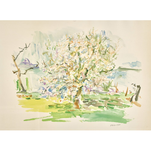 OSKAR KOKOSCHKA : 'Bl�hender Apfelbaum' (DOBIASCHOFSKY AUKTIONEN AG)