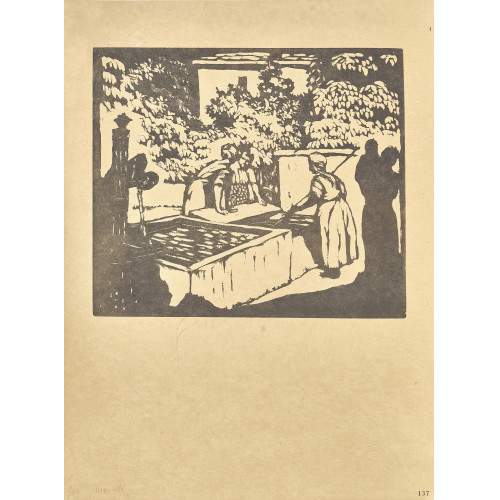 GIOVANNI GIACOMETTI : 'Frauen am Brunnen' (DOBIASCHOFSKY AUKTIONEN AG)