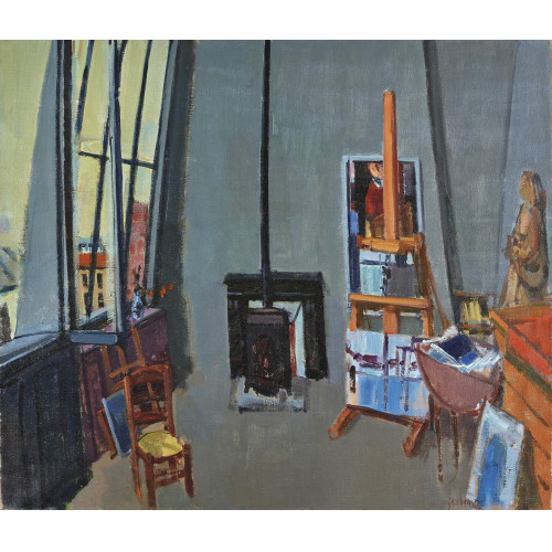 RUDOLF ZENDER : 'Atelier im Morgenlicht' (DOBIASCHOFSKY AUKTIONEN AG)
