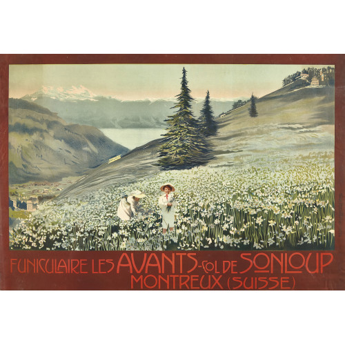 ANONYM : 'Funiculaire les Avants-Col de Sonloup Montreux (Suisse)' (DOBIASCHOFSKY AUKTIONEN AG)