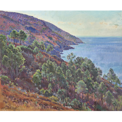 HENRI MARCEL ROBERT : S�dliche K�stenlandschaft (DOBIASCHOFSKY AUKTIONEN AG)