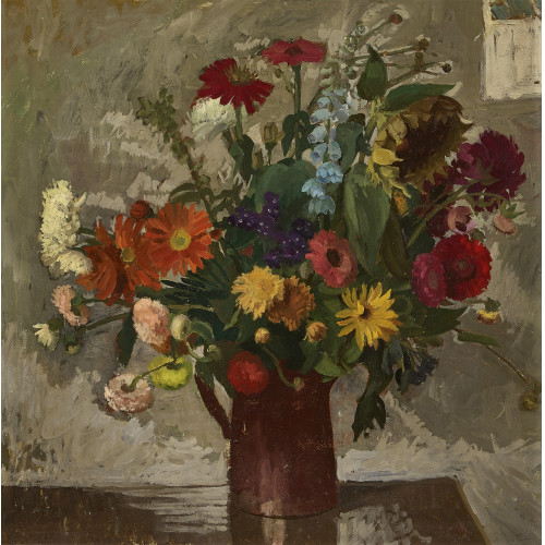WALTER ANDREAS HOFER : Blumenstrauss in Henkelkrug (DOBIASCHOFSKY AUKTIONEN AG)