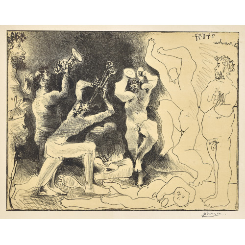 PABLO PICASSO : 'La dance des faunes' (DOBIASCHOFSKY AUKTIONEN AG)