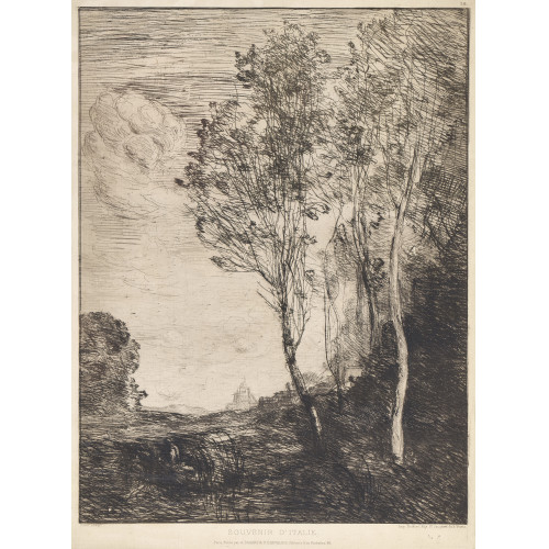 JEAN-BAPTISTE CAMILLE COROT : 'Souvenir d'Italie' (DOBIASCHOFSKY AUKTIONEN AG)