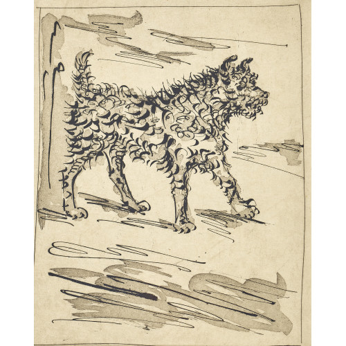 PABLO PICASSO : 'Le chien' (DOBIASCHOFSKY AUKTIONEN AG)