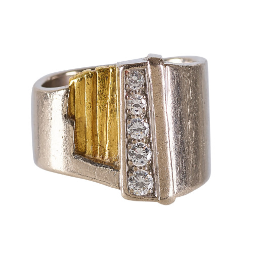 BRILLANT-RING : Kurt P. Neukomm, Burgdorf (DOBIASCHOFSKY AUKTIONEN AG)