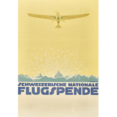 PAUL KAMM�LLER : 'Schweizerische Nationale Flugspende' (DOBIASCHOFSKY AUKTIONEN AG)