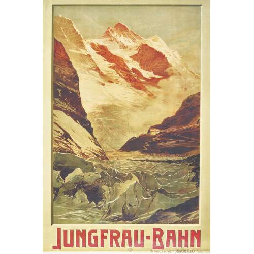 ANTON RECKZIEGEL : 'Jungfrau-Bahn' (DOBIASCHOFSKY AUKTIONEN AG)