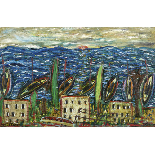 WALTER ARNOLD STEFFEN : Am Meer (DOBIASCHOFSKY AUKTIONEN AG)