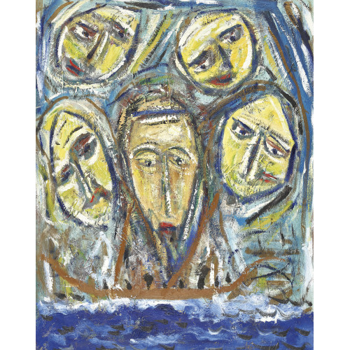 WALTER ARNOLD STEFFEN : Christus auf dem See Genezareth (DOBIASCHOFSKY AUKTIONEN AG)