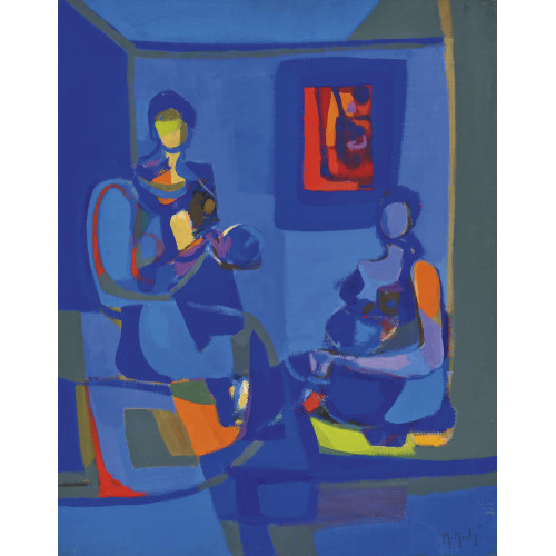 MARCEL MOULY : 'Les brodeuses' (DOBIASCHOFSKY AUKTIONEN AG)