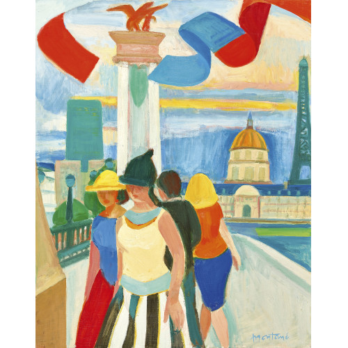ROGER MONTAN� : 'Paris en f�te' (DOBIASCHOFSKY AUKTIONEN AG)