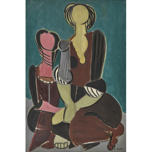 MARCEL BURTIN : 'Les deux amies' (DOBIASCHOFSKY AUKTIONEN AG)