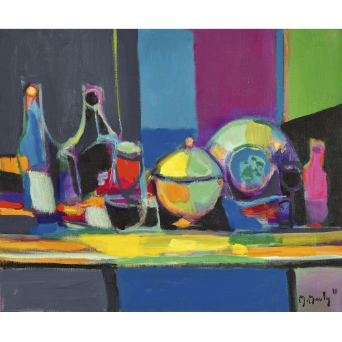 MARCEL MOULY : 'Le flacon noir' (DOBIASCHOFSKY AUKTIONEN AG)