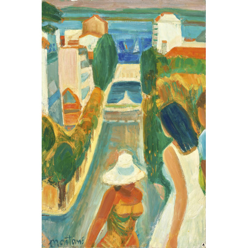 ROGER MONTAN� : Stadt am Meer (DOBIASCHOFSKY AUKTIONEN AG)