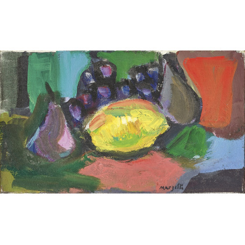 JEAN MARZELLE : 'Nature morte au citron' (DOBIASCHOFSKY AUKTIONEN AG)