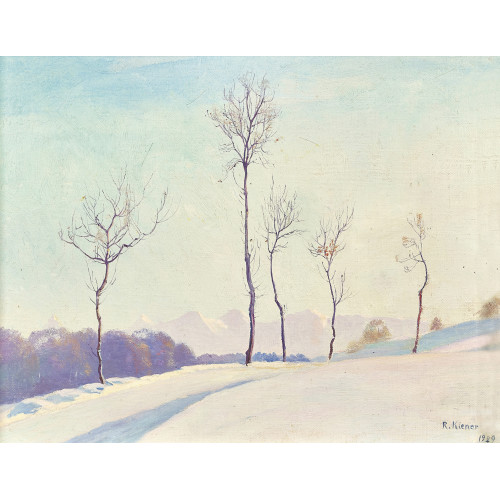 ROBERT KIENER : 'Winter (Gurten)' (DOBIASCHOFSKY AUKTIONEN AG)