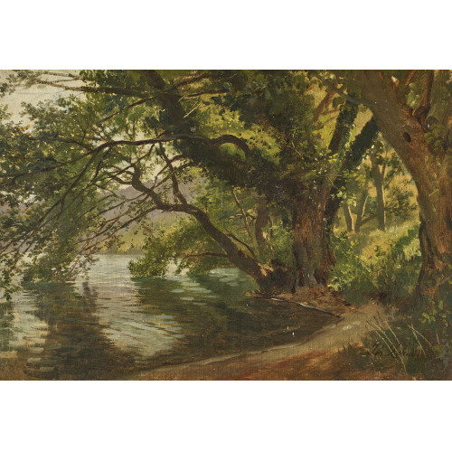 JOHANN ZAHND : Am Aareufer (DOBIASCHOFSKY AUKTIONEN AG)