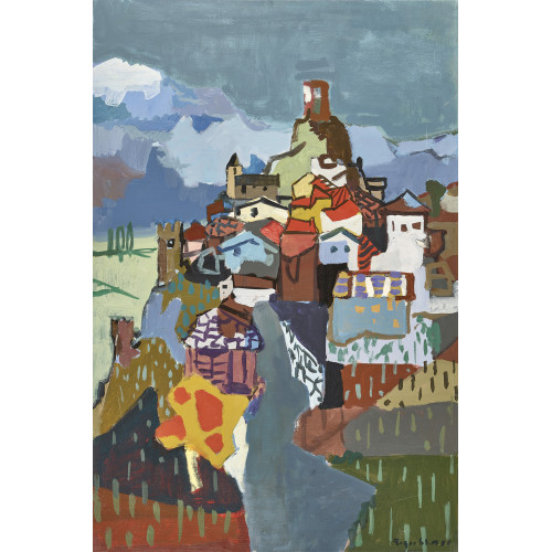 HANS JEGERLEHNER : 'Saillon I' (DOBIASCHOFSKY AUKTIONEN AG)