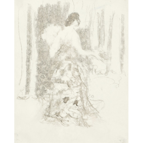 CUNO AMIET : Clara Vogelsang im Garten (DOBIASCHOFSKY AUKTIONEN AG)