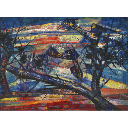 MARC STERLING : Oiseaux affam�s (DOBIASCHOFSKY AUKTIONEN AG)