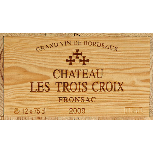 CH�TEAU LES TROIS CROIX : Fronsac, 2009 (DOBIASCHOFSKY AUKTIONEN AG)