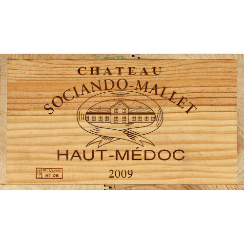 CH�TEAU SOCIANDO-MALLET : Haut-M�doc, Cru Bourgeois, 2009 (DOBIASCHOFSKY AUKTIONEN AG)