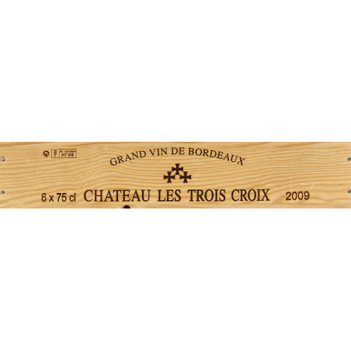 CH�TEAU LES TROIS CROIX : Fronsac, 2009 (DOBIASCHOFSKY AUKTIONEN AG)
