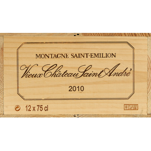 VIEUX CH�TEAU SAINT ANDR� : Montagne-Saint-�milion, 2010 (DOBIASCHOFSKY AUKTIONEN AG)