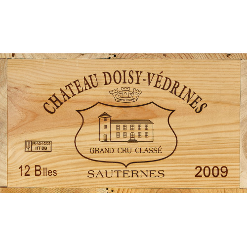 CH�TEAU DOISY-V�DRINES : Sauternes, Deuxi�me Grand Cru Class�, 2009 (DOBIASCHOFSKY AUKTIONEN AG)