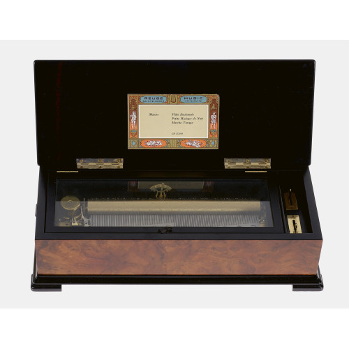 WALZENSPIELDOSE : Sainte-Croix, 2. H�lfte 20. Jh. (Reuge) (DOBIASCHOFSKY AUKTIONEN AG)