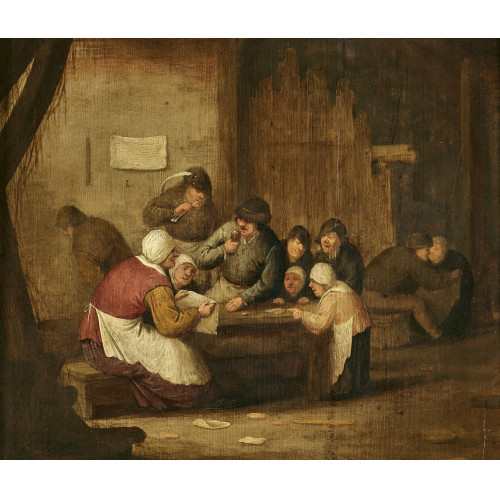 BARTHOLOMEUS MOLENAER : In der Schenke (DOBIASCHOFSKY AUKTIONEN AG)