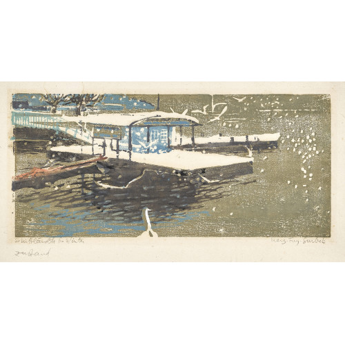 MARGUERITE FREY-SURBEK : 'Schiffl�ndte im Winter' (DOBIASCHOFSKY AUKTIONEN AG)