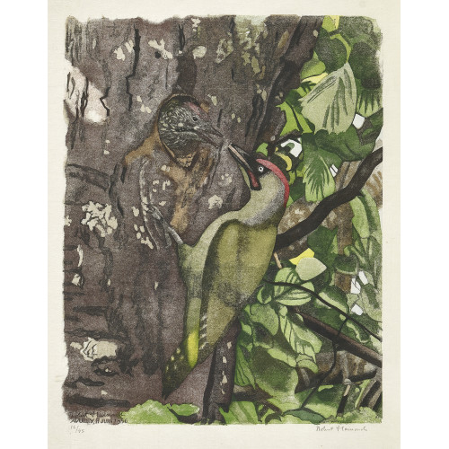 ROBERT HAINARD : 'Pic vert nourrissant' (DOBIASCHOFSKY AUKTIONEN AG)