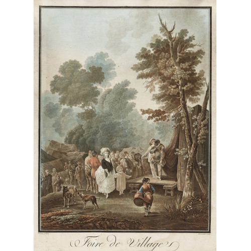NICOLAS ANTOINE TAUNAY : 'Foire de Village' (DOBIASCHOFSKY AUKTIONEN AG)