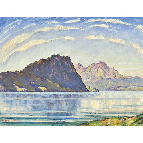 LOUIS D�RR : 'B�rgenstock und Pilatus' (DOBIASCHOFSKY AUKTIONEN AG)