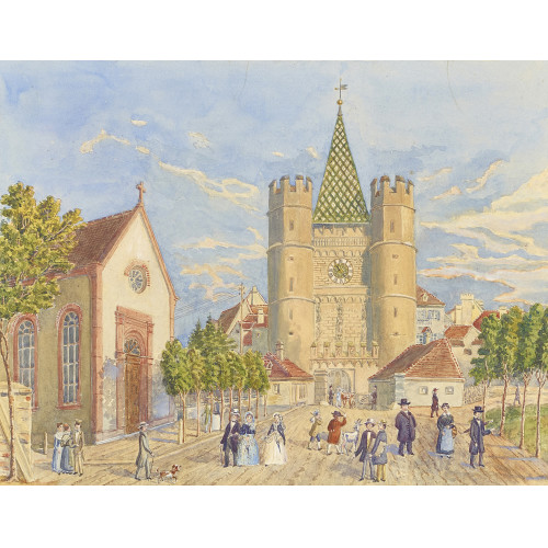 19./20. JH. SCHWEIZ : Das Basler Spalentor (DOBIASCHOFSKY AUKTIONEN AG)