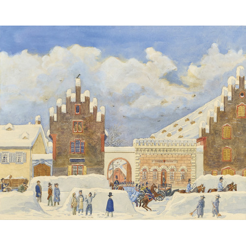 19./20. JH. SCHWEIZ : 'Altes Zeughaus Basel' (DOBIASCHOFSKY AUKTIONEN AG)