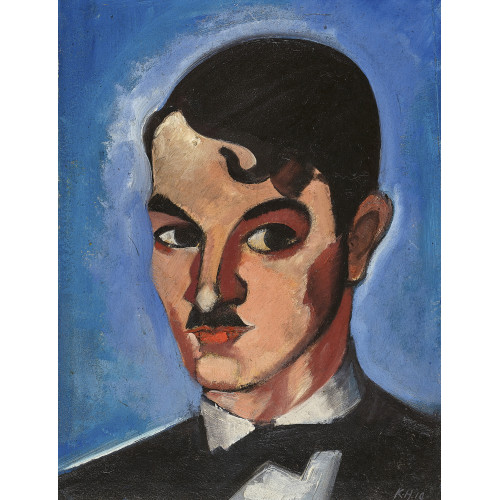 CHARLES HINDENLANG : 'Selbstportrait' (DOBIASCHOFSKY AUKTIONEN AG)