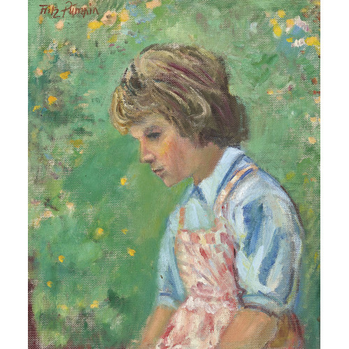 FRITZ P�MPIN : 'Bauernm�dchen' (DOBIASCHOFSKY AUKTIONEN AG)