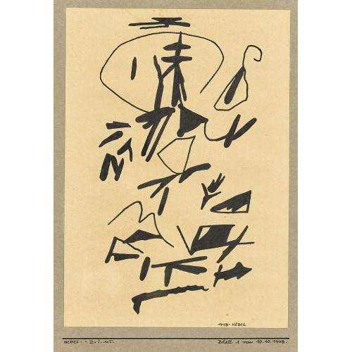 OTTO NEBEL : Ohne Titel (DOBIASCHOFSKY AUKTIONEN AG)