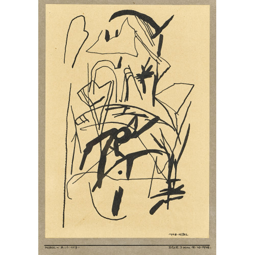 OTTO NEBEL : Ohne Titel (DOBIASCHOFSKY AUKTIONEN AG)