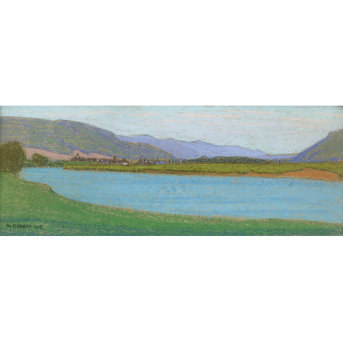 PAUL THOPHILE ROBERT : Lac de Neuchtel (DOBIASCHOFSKY AUKTIONEN AG)