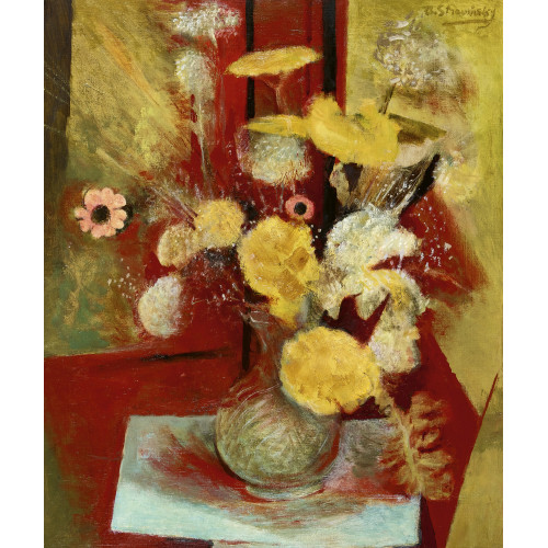TH�ODORE STRAWINSKY : 'Bouquet d'herbes s�ch�es' (DOBIASCHOFSKY AUKTIONEN AG)