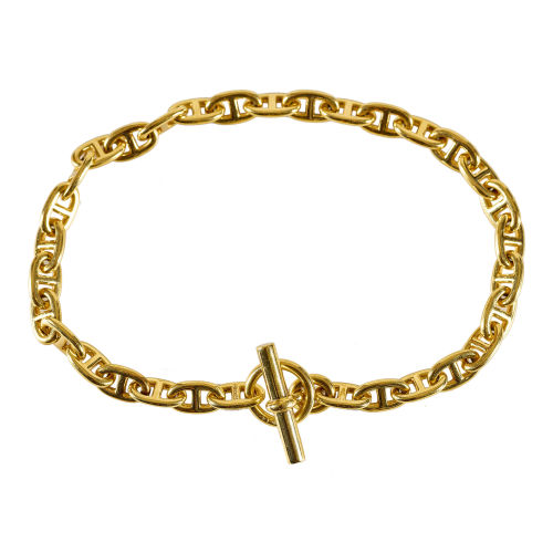 GOLD-COLLIER : Herm�s 'Cha�ne d'Ancre' (DOBIASCHOFSKY AUKTIONEN AG)