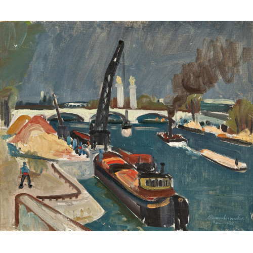 ALBERT NEUENSCHWANDER : 'Paris' (DOBIASCHOFSKY AUKTIONEN AG)