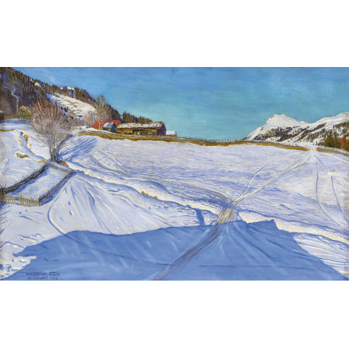 WALDEMAR THEOPHIL FINK : 'Adelboden' (DOBIASCHOFSKY AUKTIONEN AG)